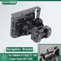 motorcycle gps smart phone navigation gps plate bracket adapt holder kit for yamaha xt1200z xt 1200 z super tenere 17 20