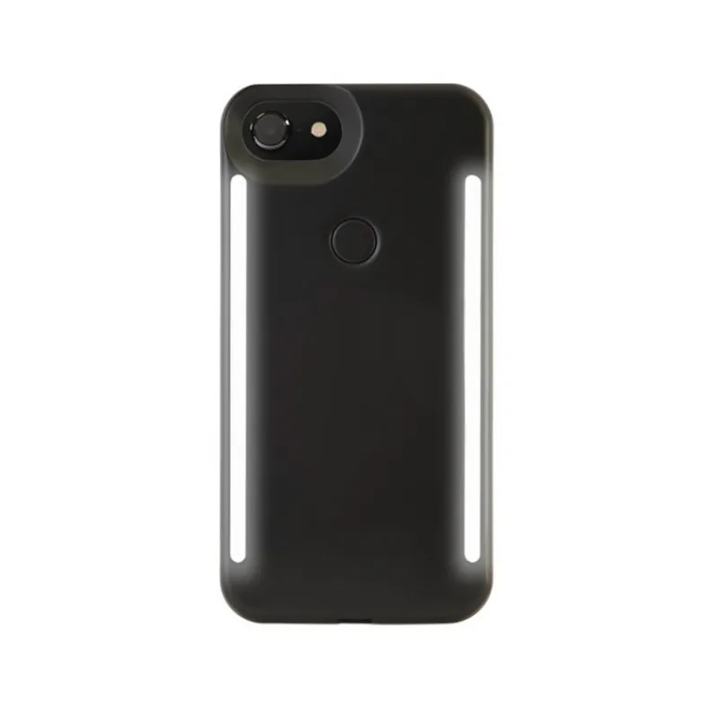 Светодиодный роскошный светящийся чехол для телефона для iPhone 6, 6s, 7, 8 Plus, X, идеальный селфи светильник, светящийся чехол для samsung S8, S9 plus, чехол