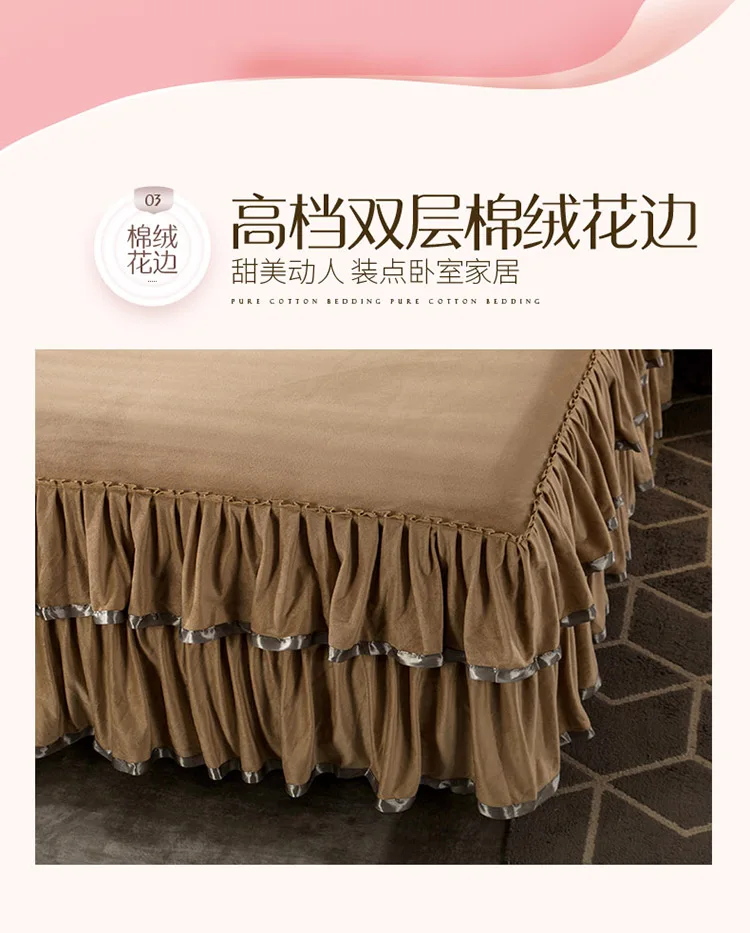 Постельное покрывало из кашемира и хлопка с двойным кружевом простыня Наволочки