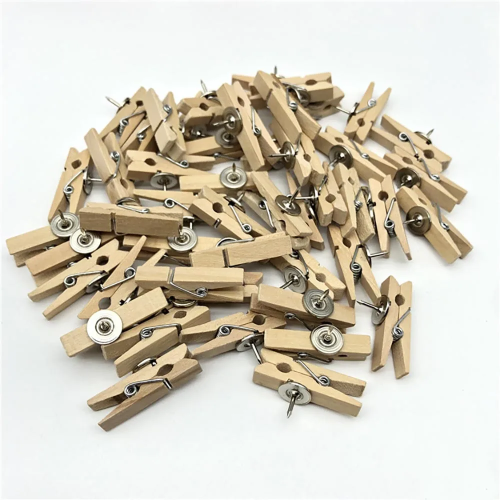

50pcs Push Pins Clips Tacks Clips Thumb Clips Wall Clips With Pins For Cork Boards Cubicle Walls Using Art Projects Photos Note