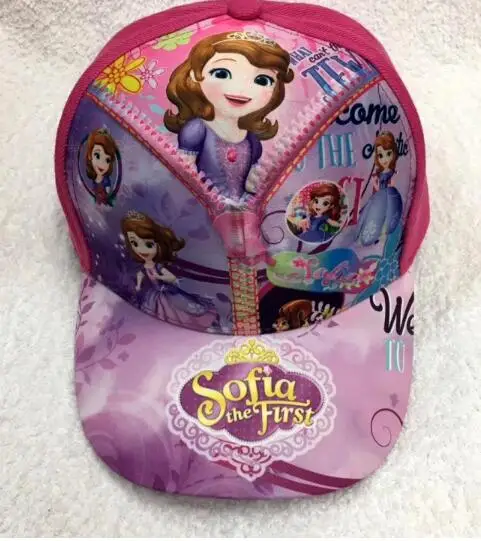 1 шт. с героями мультфильмов для девочек Милая принцесса София микс шляпа от