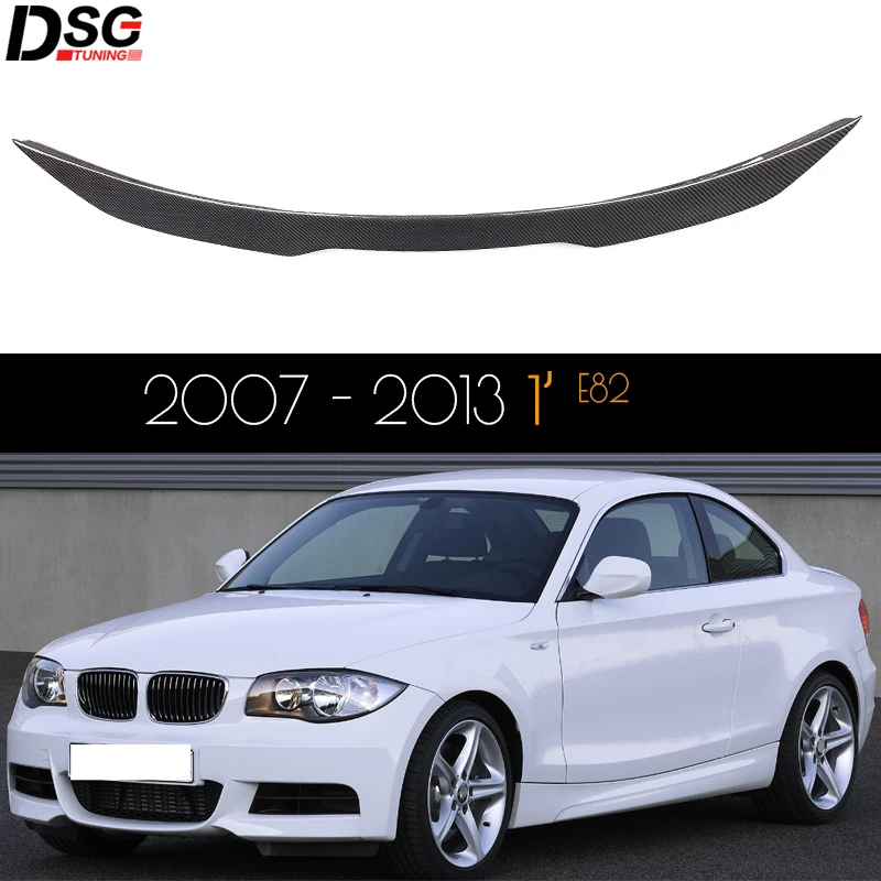 Задний спойлер для крышки багажника автомобиля из углеродного волокна BMW серий 1