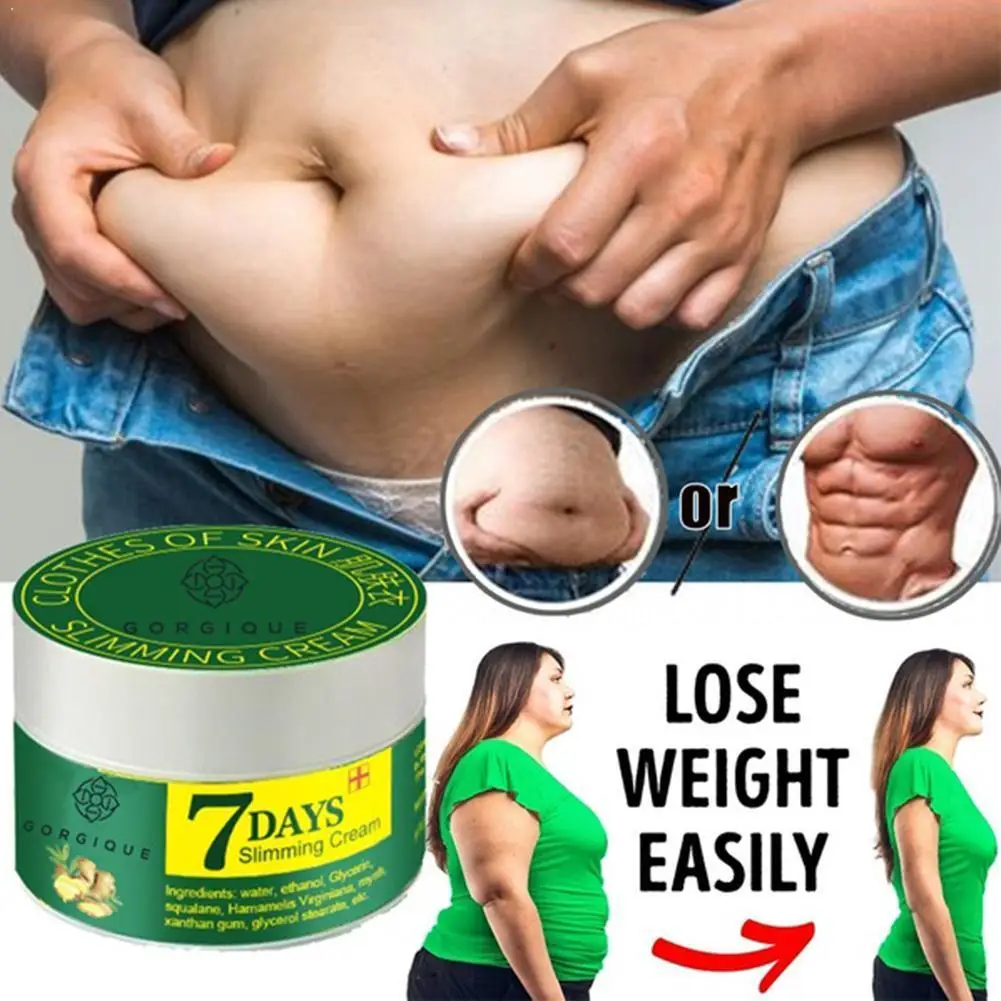 

30ml 7 Days Slimming Body Cream Anti Cellulite Cream Warm Weight Body Fat Gel Cream Massage Loss Burning Slimming