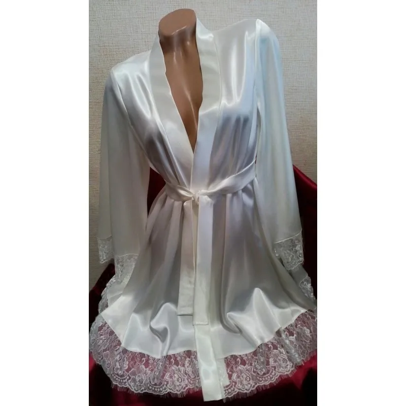 Пикантная женская ночная рубашка кружевное вязаное крючком платье сорочка