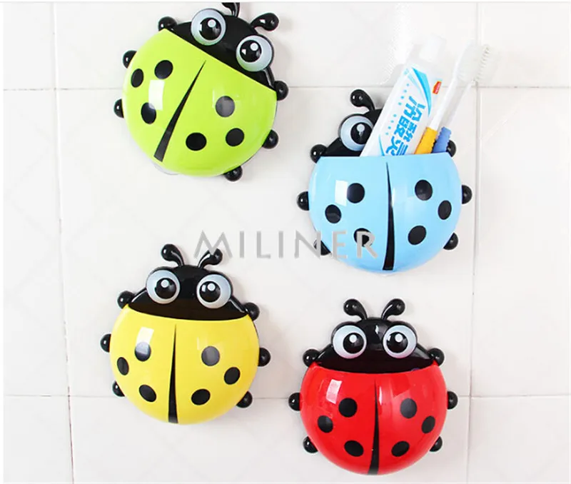Новое поступление милая Божья коровка Мультяшные всасывающие аксессуары для