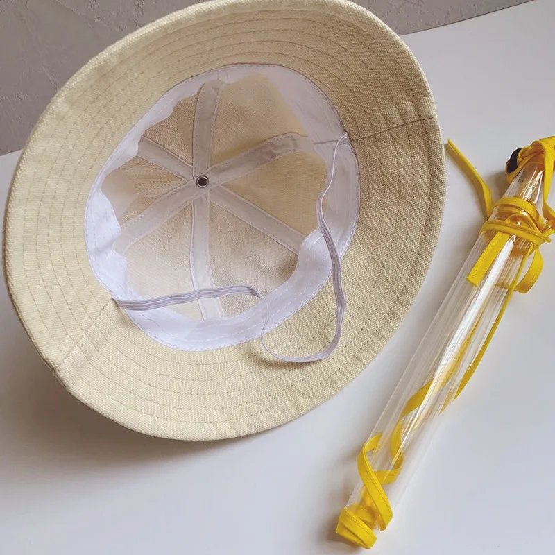 Детские шляпы солнцезащитный козырек шляпа анти плевка летняя детская шапка для