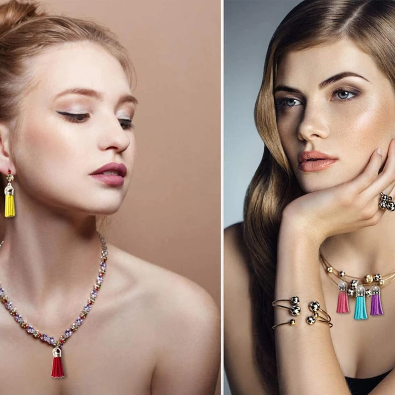 85 фунтов 38 мм Мини кисточки винтажные замшевые для телефона рукоделия ювелирные