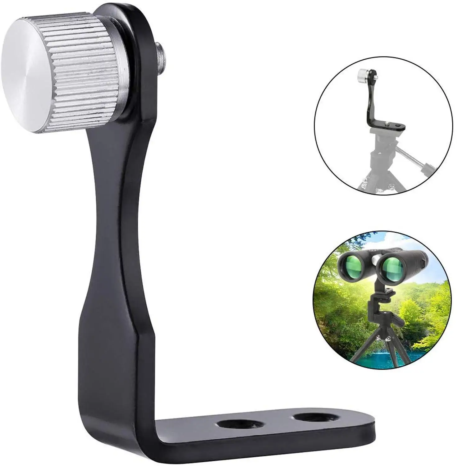 Металлический адаптер для крепления штатива биноклей|Аксессуары фотостудии| |