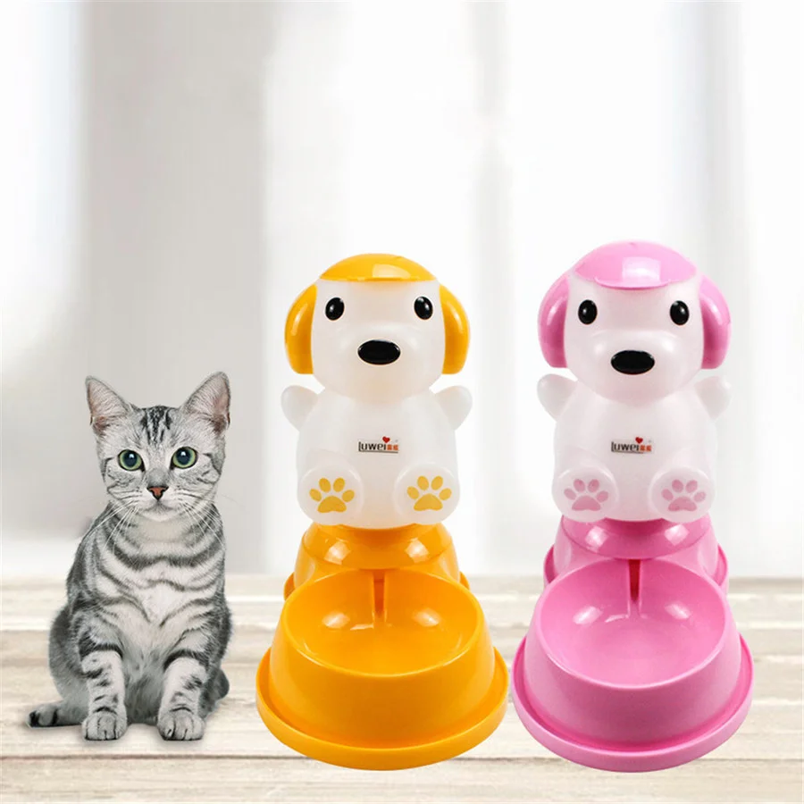 

Cat and Dog Automatic Feeder Pet Feeding Bowl Food Storage Puppy Drinking Fountain Pet Feeding Drinking Fountain Pet Supplies