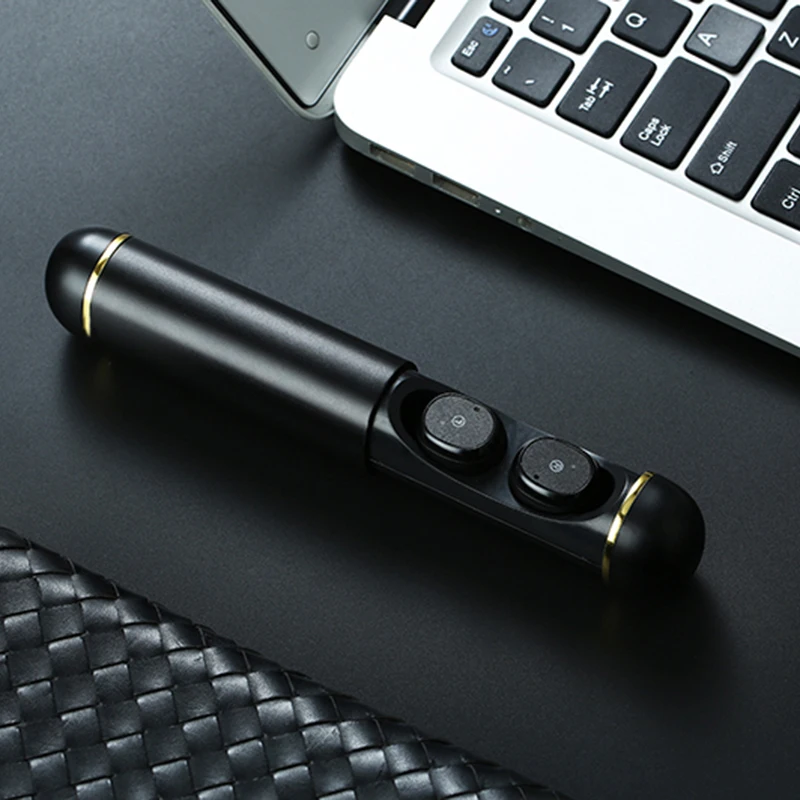 Tap Control In ear Earphone True Wireless Bluetooth 5.0 Earbuds IPX7 Waterproof Sport Headset with Magnetic Charging Box | Электроника
