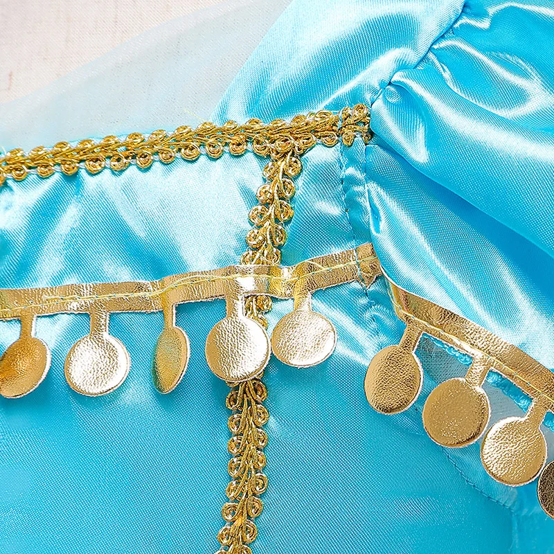 2019 зимний необычный костюм Аладдина одежда для маленьких девочек Рождественский