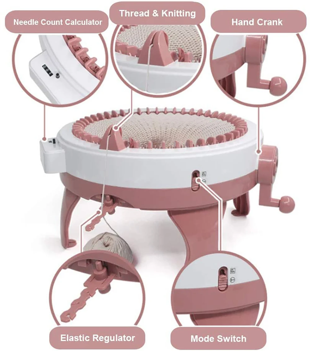 Вязальная машина 22/40 игл ткацкий станок ручной автоматический набор для детских
