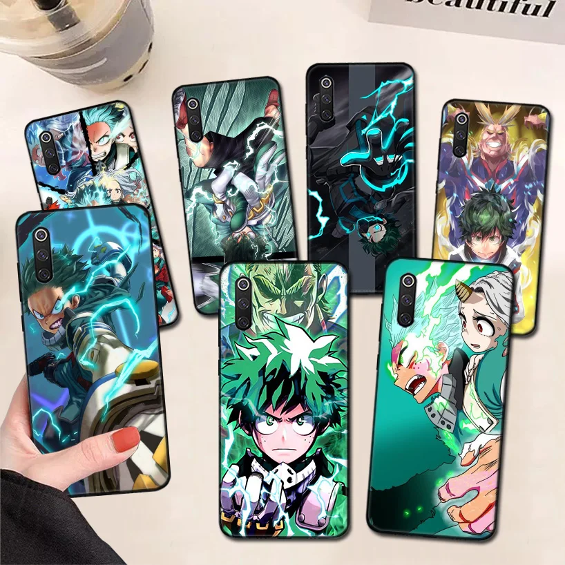 

My Hero Academia Izuku Deku Silicone Case Coque For Xiaomi Redmi Note 10 Pro 10S 9S 9 8T 8 8A 9A 9C 7 7A 6 6A 5 S2 Phone Shell C