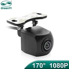 Камера заднего вида Автомобильная GreenYi, 1080P, 170 , AHD, металлический корпус, рыбий глаз, ночное видение, водонепроницаемая, универсальная
