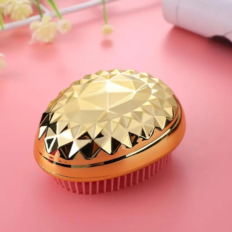 Мягкая ABS пластиковая расческа для волос превосходное качество яйцо Круглая