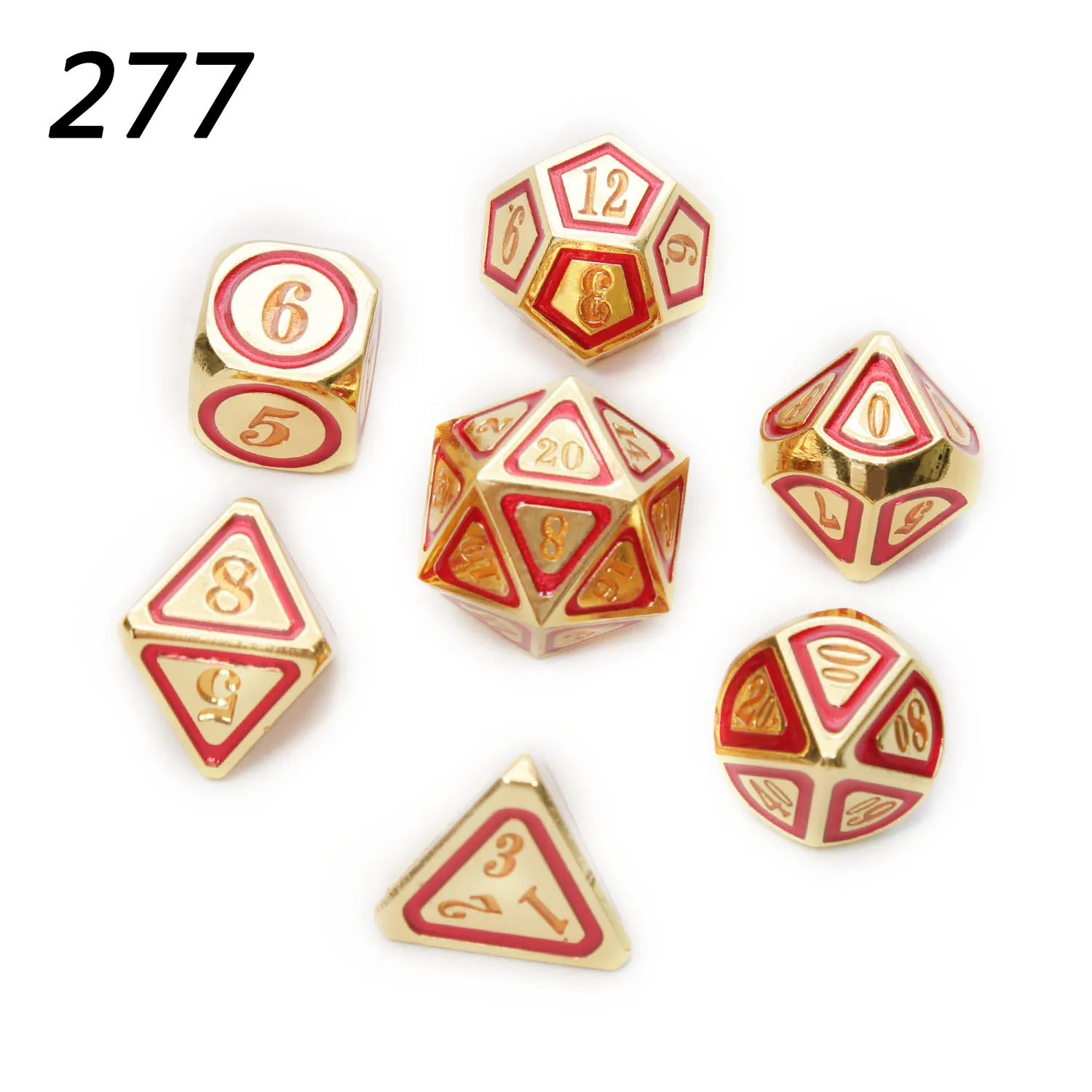 Chengshuo rpg кости Подземелья и Драконы настольные игры распродажа продвижение многогранные металлические кубики цинковый сплав стиль количество кубиков