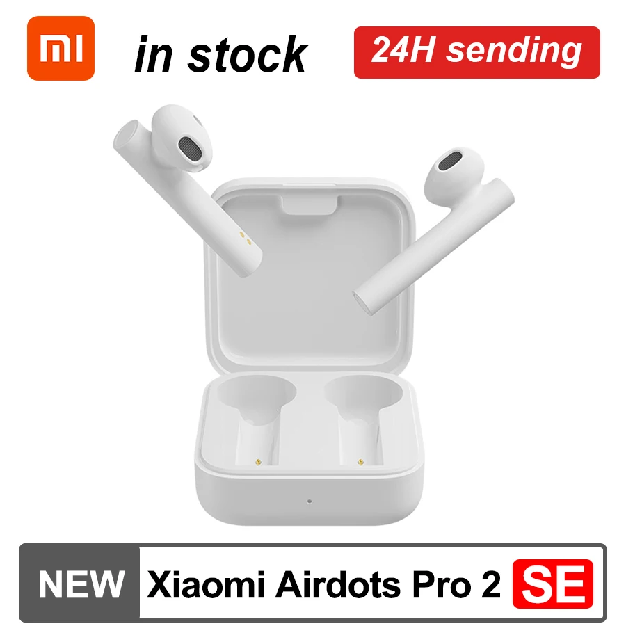 Беспроводные наушники Xiaomi Air2 SE Bluetooth гарнитура TWS AirDots Pro BT 5 0 Air 2 20 часов работы