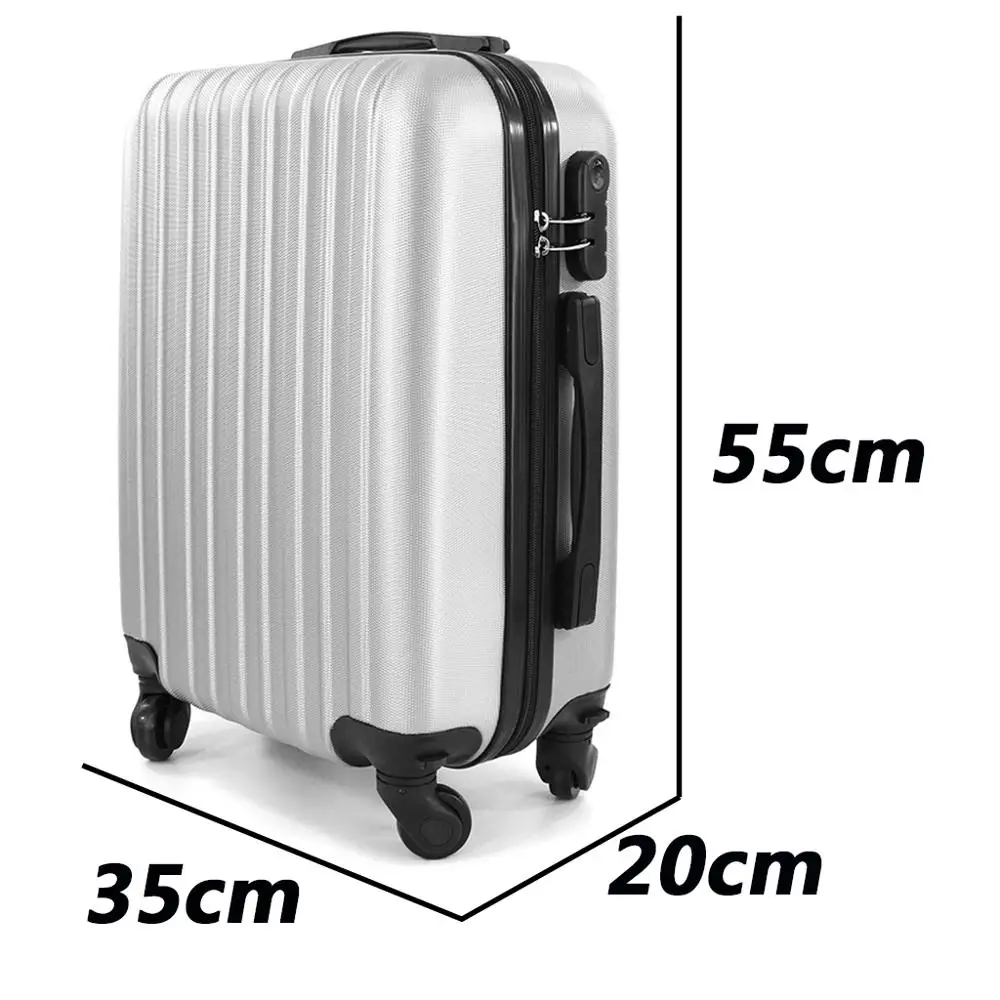 

Cabin Suitcase 55cm rigid ABS Bordeaux 87007