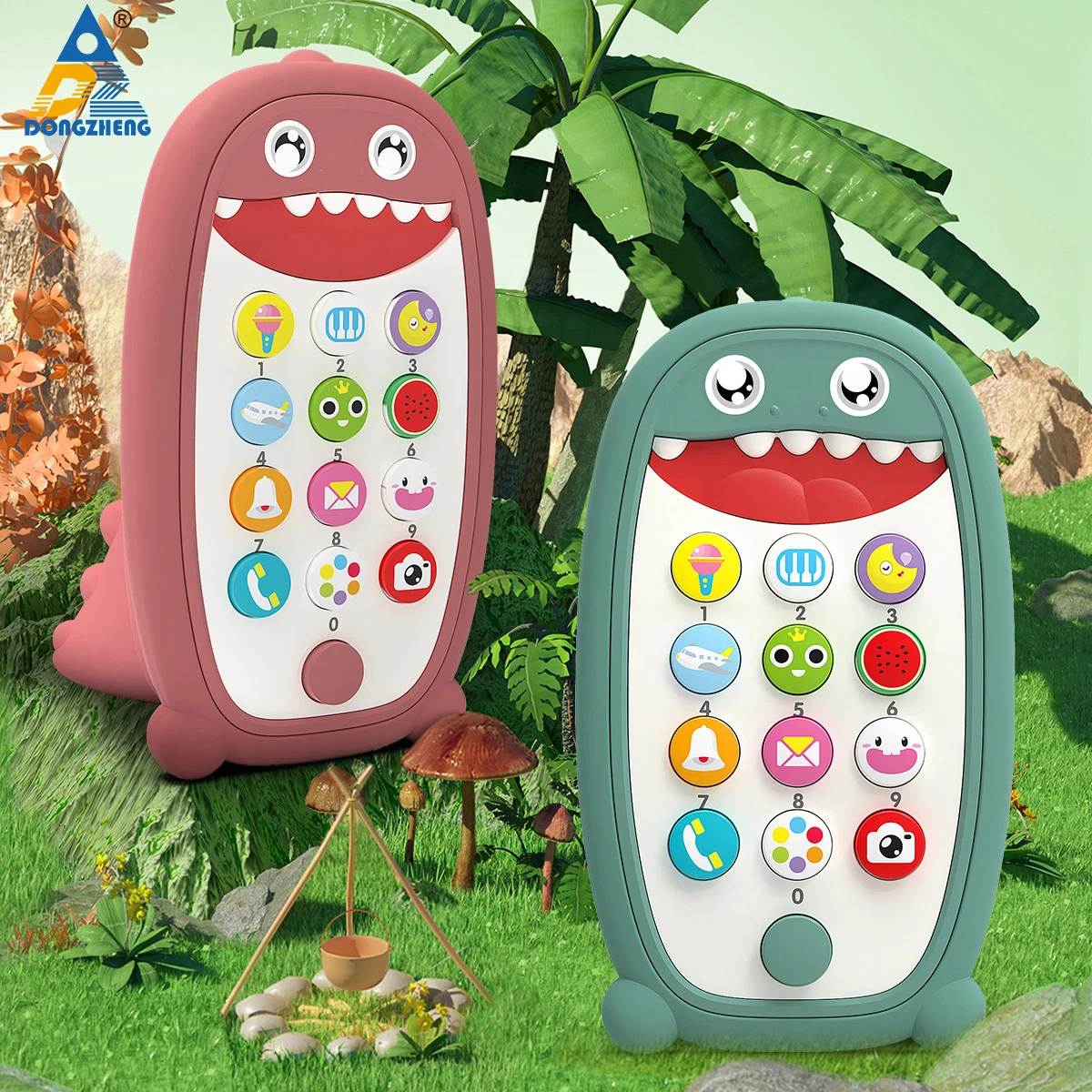 

Музыкальная игрушка Монтессори для младенцев, телефон для детей 2 лет, детский телефон для маленьких девочек 13 24 месяца, телефон для детей, п...