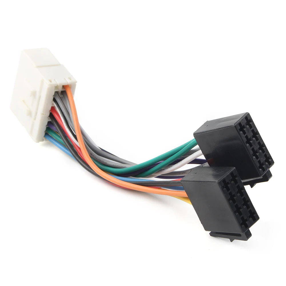 Автомобильная проводка ISO стерео радио штекер свинцовый ткацкий адаптер для Subaru
