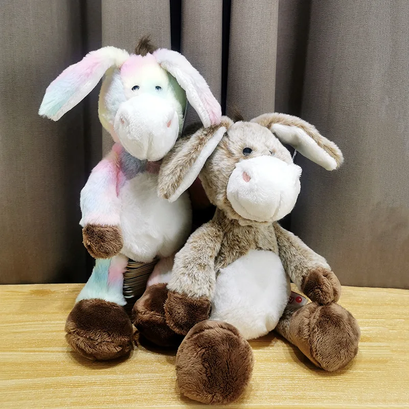 

Плюшевая осливая игрушка Kawaii, Мультяшные радужные цветные набивные животные, игрушки-таблетки, милые мягкие игрушки для детей, подарок на д...