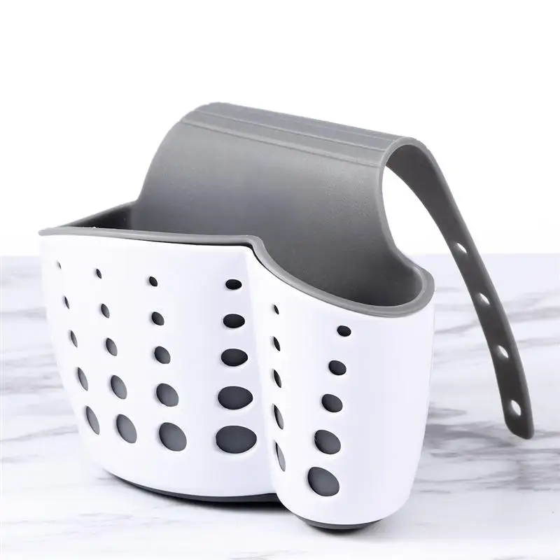 Подвесная корзина для хранения в кухне и ванной комнате Толстая двойная сумка