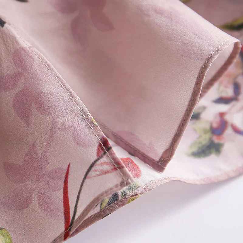 

New Fashion Women's Sand Collar Silk Cheongsam Top Chinese Vintage Button Qipao Dress Robe De Soiree Size M L XL XXL