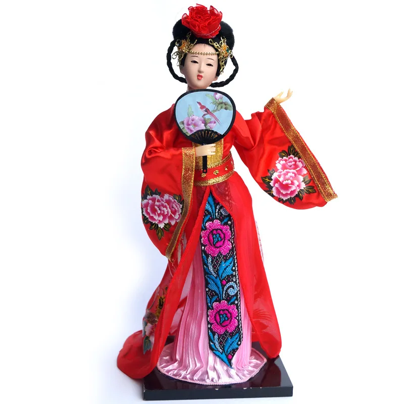 Высотой 30 см в китайском стиле четыре древние красавицы Yang Guifei Xishi норковая