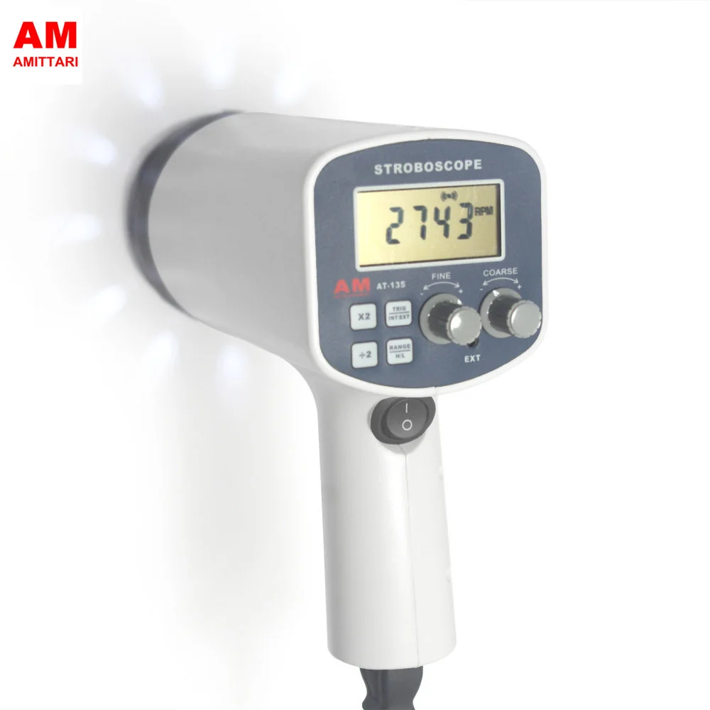 

Digital and Portable Stroboscope 50~40000FPM