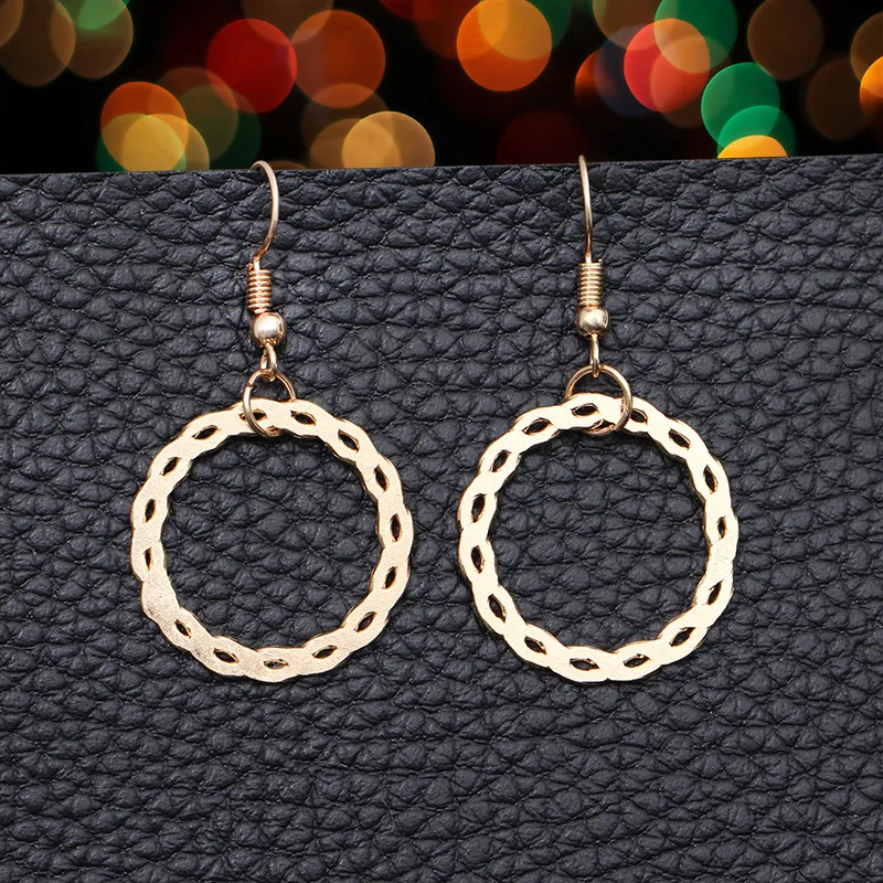 Лидер продаж 2019 серьги капли для женщин простой стиль популярная Внешняя