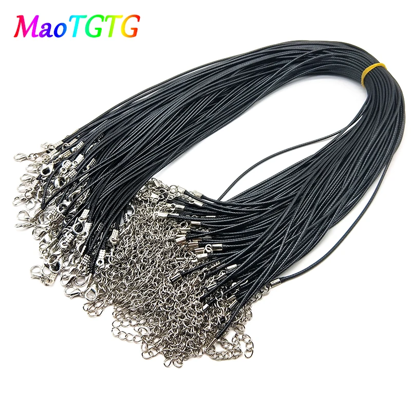 Цветной кожаный шнур 10 шт./лот 1 5 мм регулируемый плетеный разноцветный Ювелирная