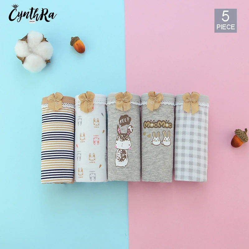 CYNTHRA нижнее белье женское 4 шт . высококачественное из чистого хлопка женские