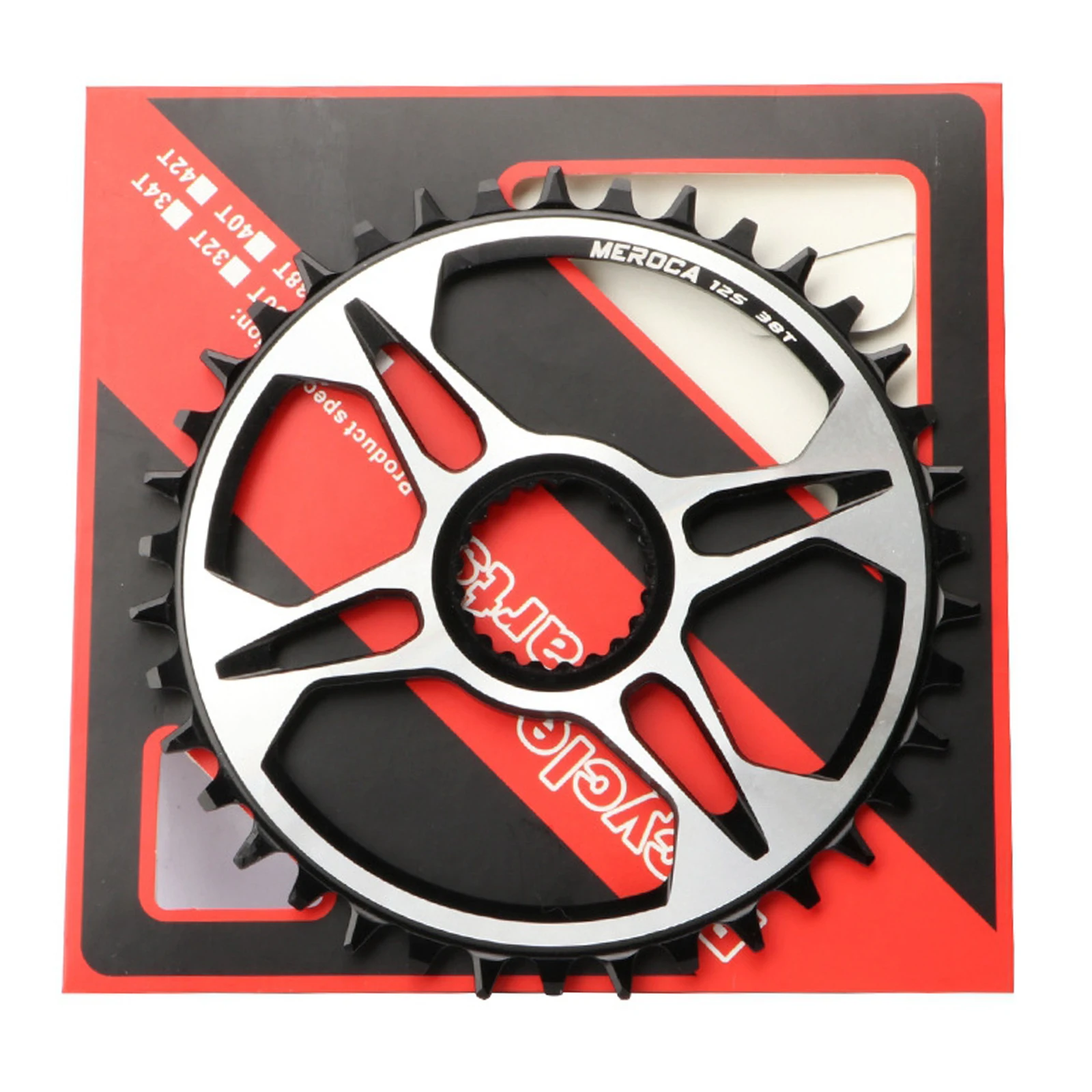 

Bike Single Speed Narrow Wide Direct Mount Chainring 12 Speed Aluminum Round for
