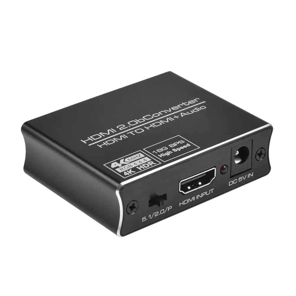

HDMI-совместимый аудио экстрактор HD 4K стерео аудио выход сплиттер для PS4 PS5 Xbox конвертер для ПК ноутбука адаптер Прямая поставка