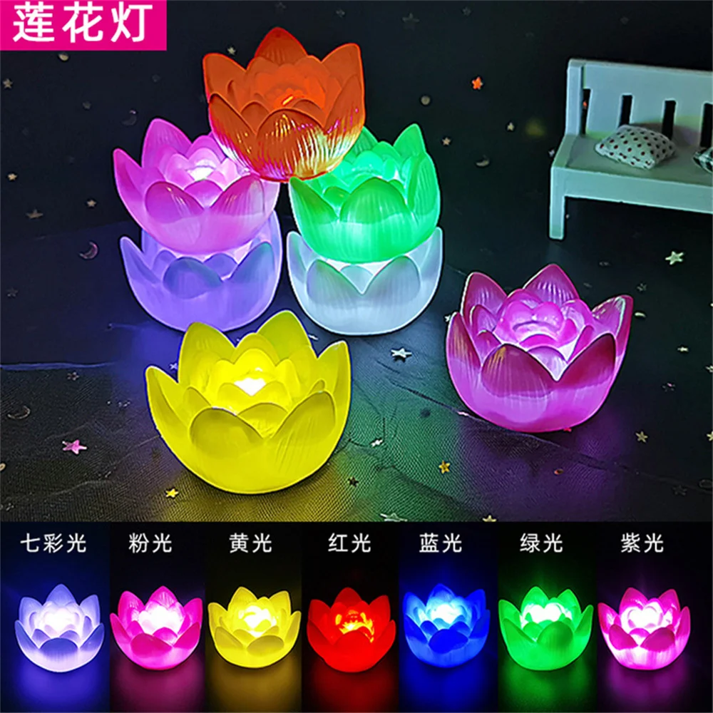 Светодиодный ночник детский праздничный подарок цветной на Рождество день