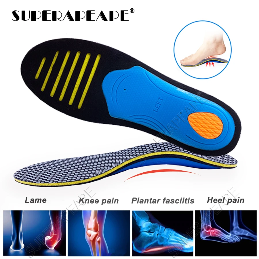Ортопедические стельки из ЭВА для поддержки плоскостопия, ортопедические стельки для обуви, Подошвенная подошва для обуви