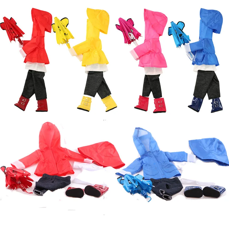 Одежда для кукол шесть плащей серии новинка 2020 подходит 18 дюймовых американских