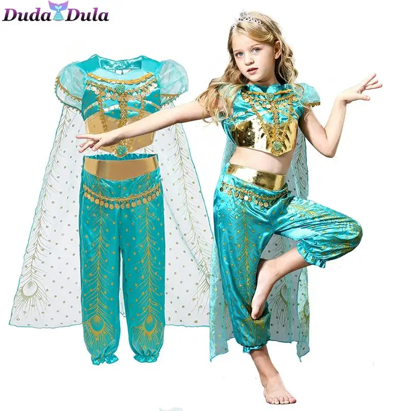 Детская одежда на Хэллоуин Рождество детское платье Аладин лампа Косплей Костюм