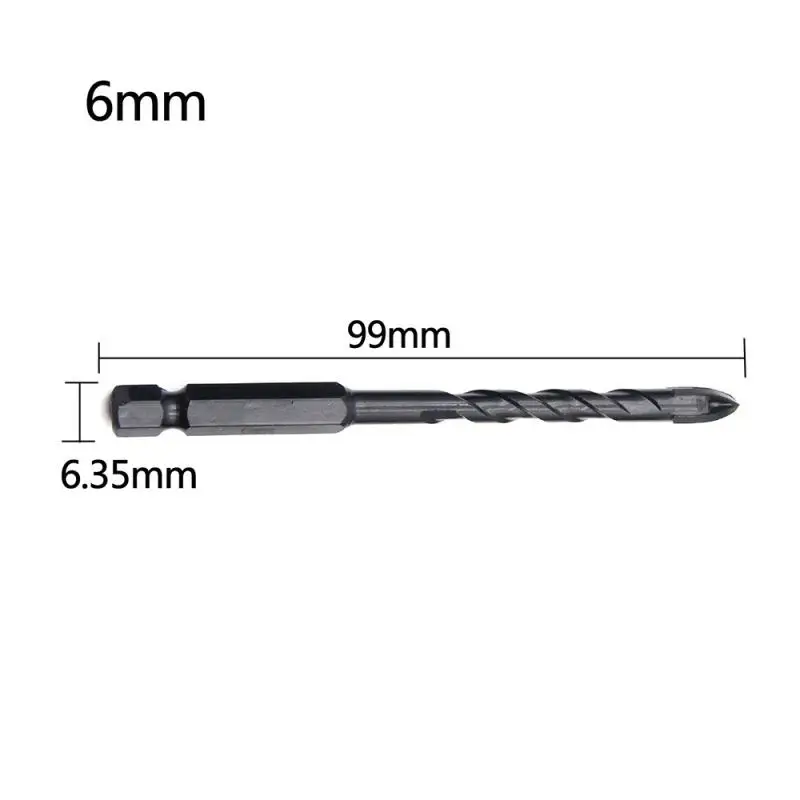 Крест шестигранные плитки биты Стекло Керамика бетона Расширитель отверстий