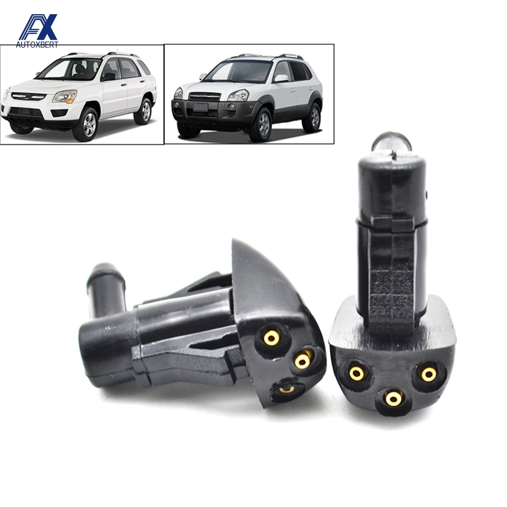 Пара насадок для омывателя лобового стекла Toyota Prius Corolla Verso AR10 Highlander KIA Sportage 2005-2010 |