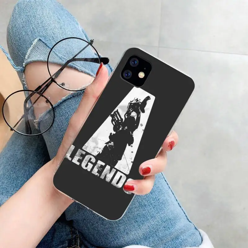 Новый прозрачный чехол для телефона NBDRUICAI game Apex Legends DIY iPhone 11 pro XS MAX 8 7 6 6S Plus X 5S SE 2020 XR