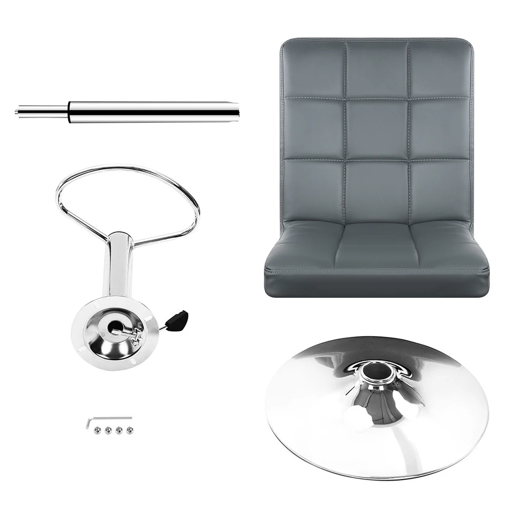 JEOBEST 2 шт./компл. 9 сетчатый черный серый поворотный из искусственной кожи барные