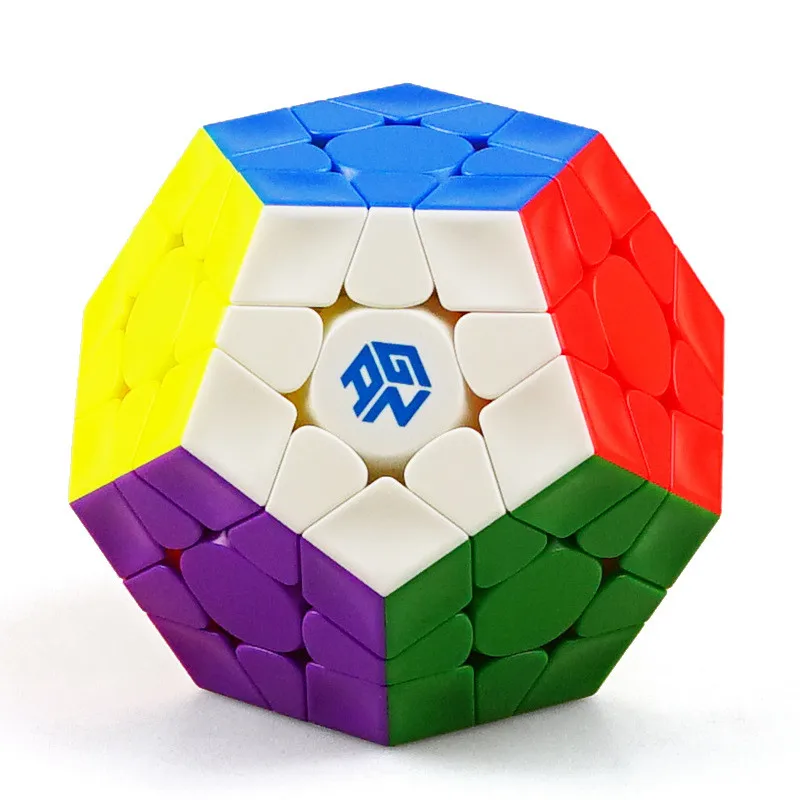 GAN Магнитный 3x3x3 Megaminx Высокое качество Профессиональный Многоцветный конкурс без