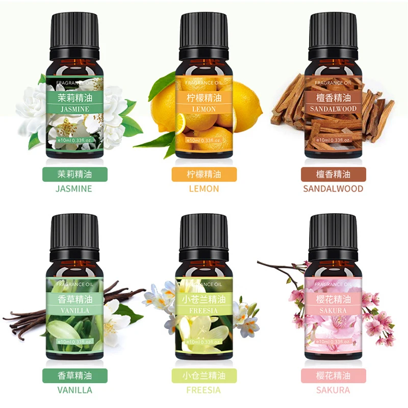 100% чистое натуральное эфирное масло ароматерапия диффузор Лавандовая Роза лимон