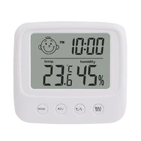 LCD Digital Temperature Humidity Meter Indoor Electronic Sensor Humidity Meter Thermometer Weather Station Hygrometer Gauge