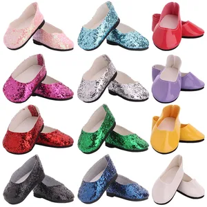 Кукольные туфли с каблуком 7 см обувь со стразами женские сапоги 18 дюймов с капюшонами в американском и 43 см для ухода за ребенком для мам Reborn Baby Новый кукла-младенец, девушки России сделай себе сам подарки игрушки 13 Blyth