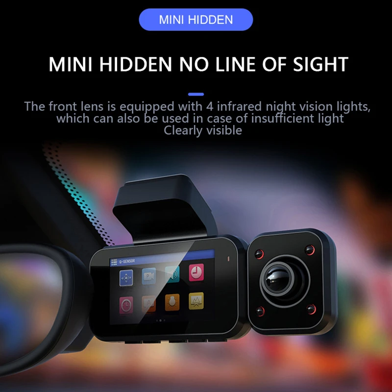 Новейший оригинальный скрытый видеорегистратор 24 H мониторинг парковки