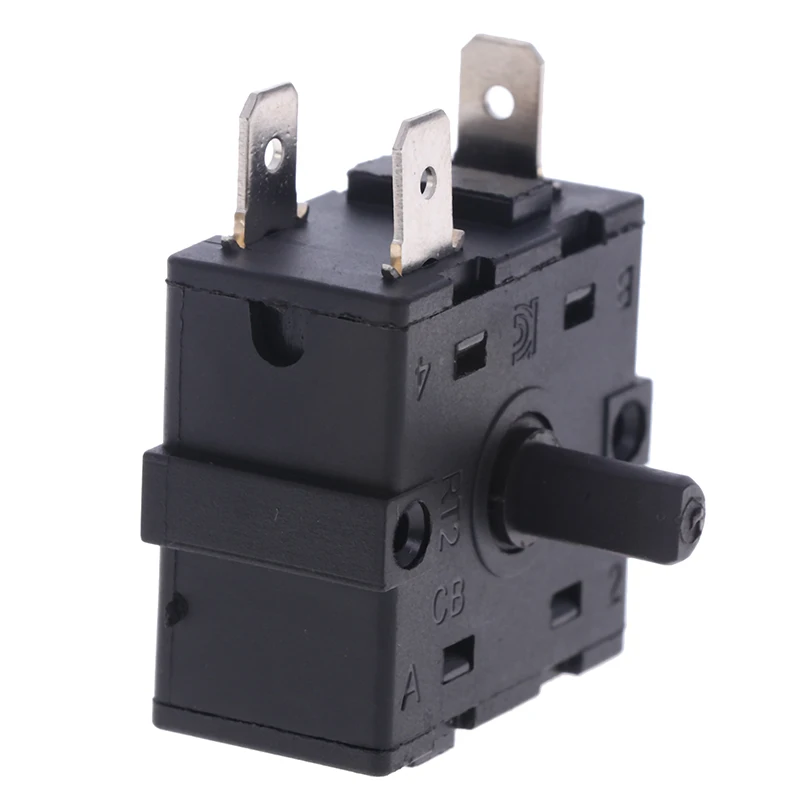 Электрический обогреватель помещений вращающийся переключатель 3 контакта 5