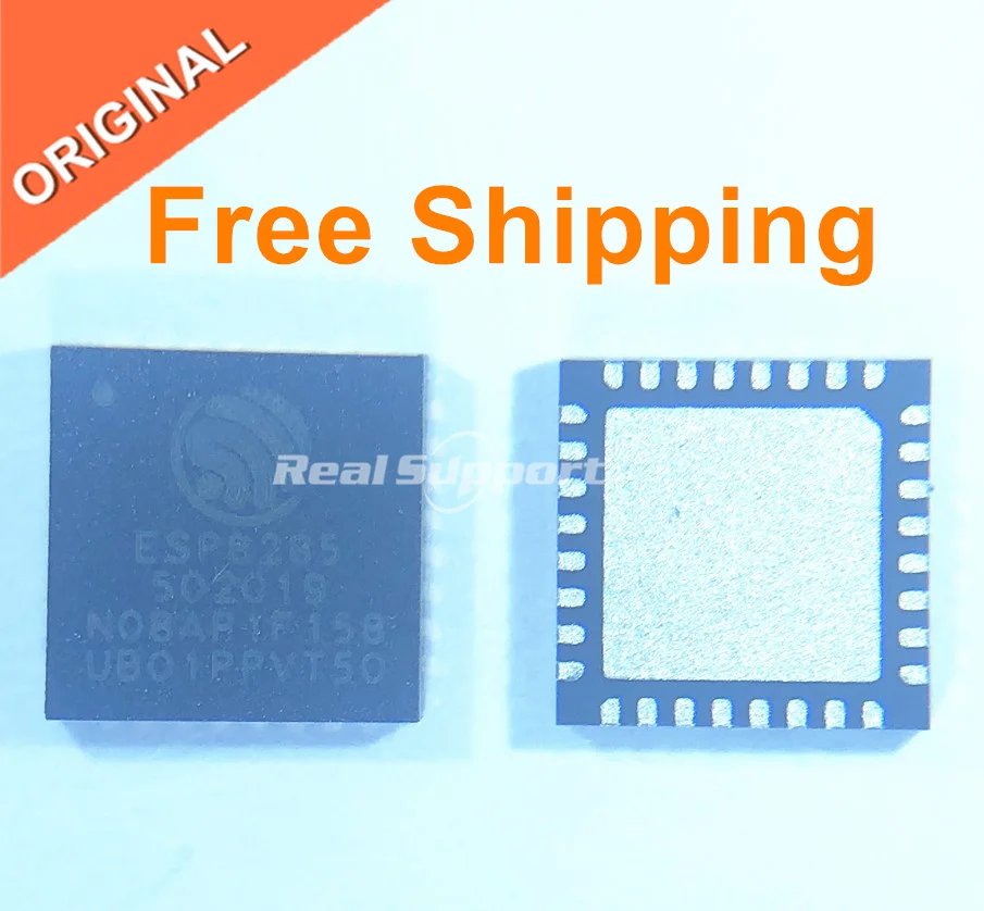

Чип Wi-Fi, встроенная вспышка, 1M, Espressif IC, ESP8285EX QFN-32 QFN32, бесплатная доставка