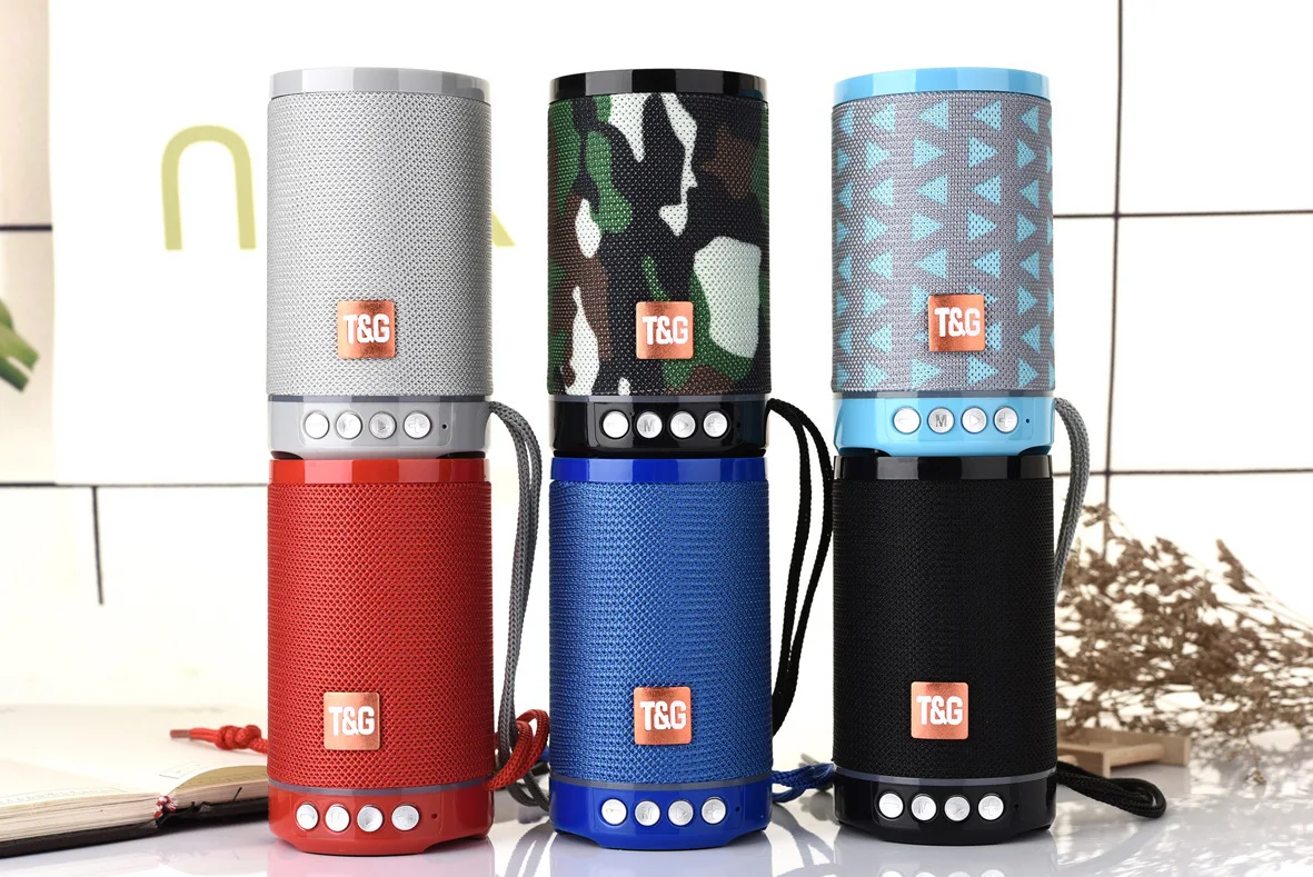 TG525 Мини Портативная Беспроводная bluetooth колонка стереоколонка для телефона радио